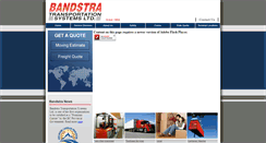 Desktop Screenshot of bandstra.com